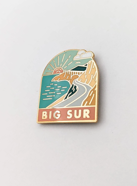 Big Sur Enamel Pin