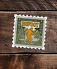 Cryptid Stamp Sticker set of 6
