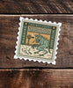Cryptid Stamp Sticker set of 6