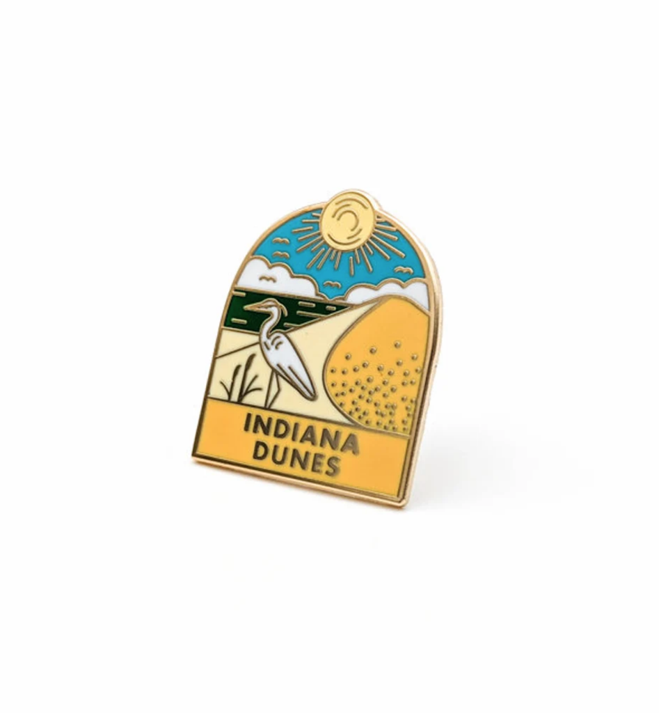 Indiana Dunes National Park Enamel Pin