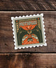 Cryptid Stamp Sticker set of 6