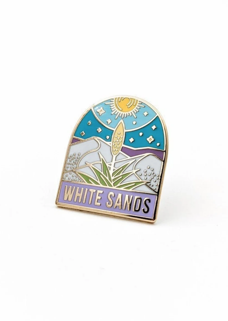 White Sands National Park Enamel Pin