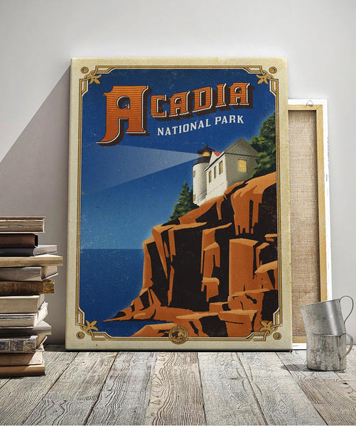 Acadia National Park Poster