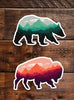 Elk Sticker, waterproof vinyl for Laptop, Car Window, cooler, bumper and water bottle.