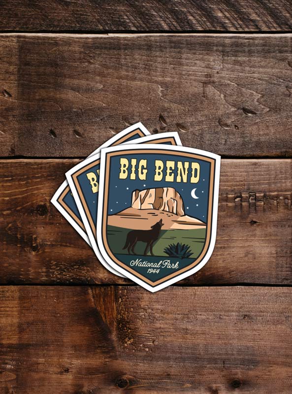 Big Bend National Park Sticker