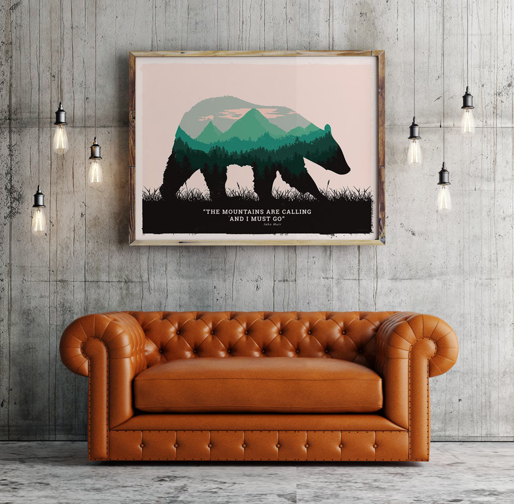 Black Bear Poster