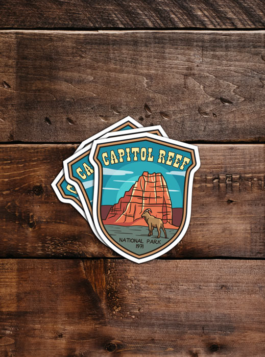 Capitol Reef National Park Sticker