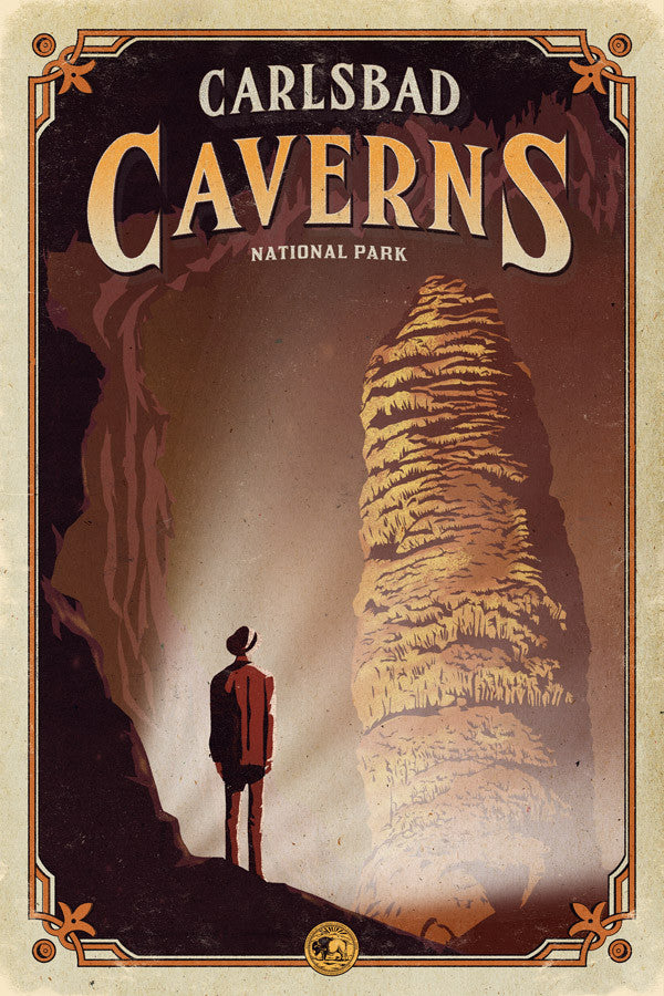 Carlsbad Caverns National Park Poster