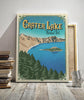 Crater Lake National Park Poster