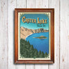 Crater Lake National Park Poster