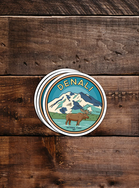 Denali National Park Sticker