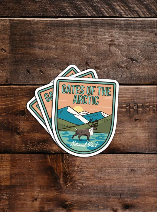 Gates of the Arctic National Park Sticker