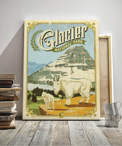 Glacier National Park Poster