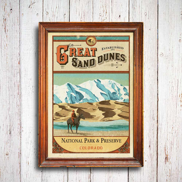 Great Sand Dunes National Park Poster