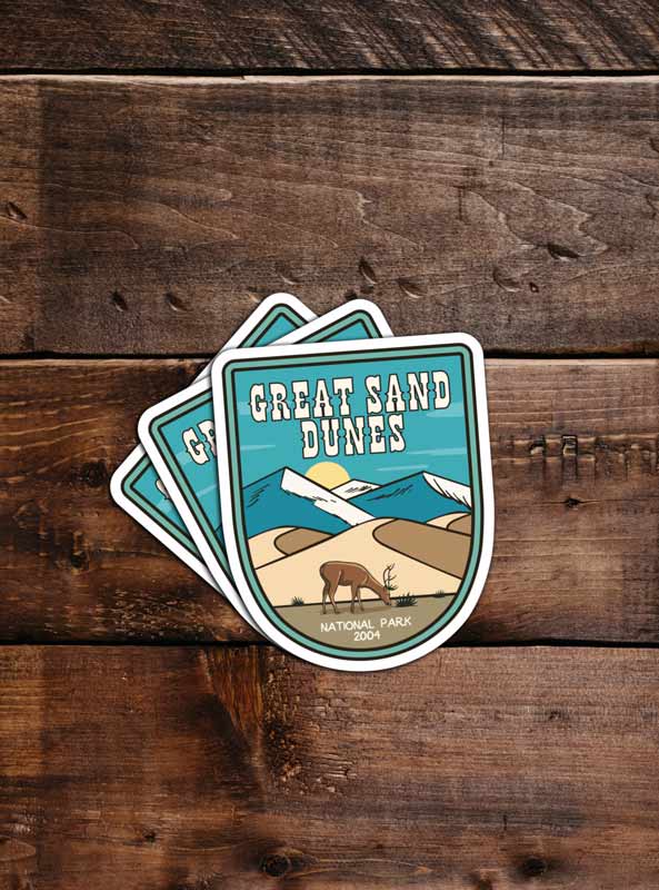 Great Sand Dunes National Park Sticker