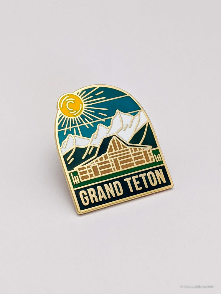 Grand Teton National Park Pin