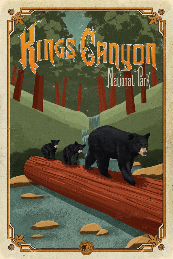 Kings Canyon National Park Poster