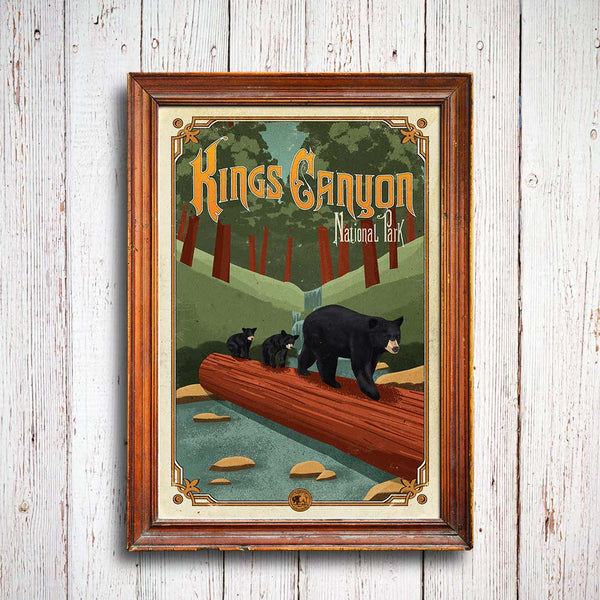 Kings Canyon National Park Poster