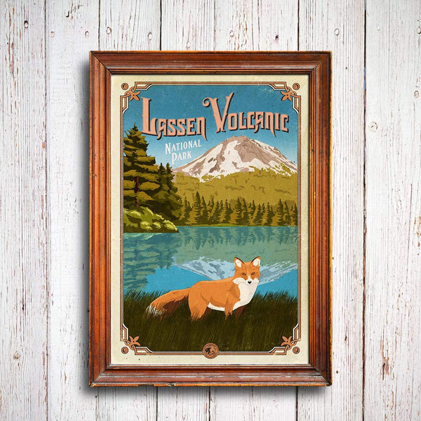 Lassen Volcanic National Park Poster