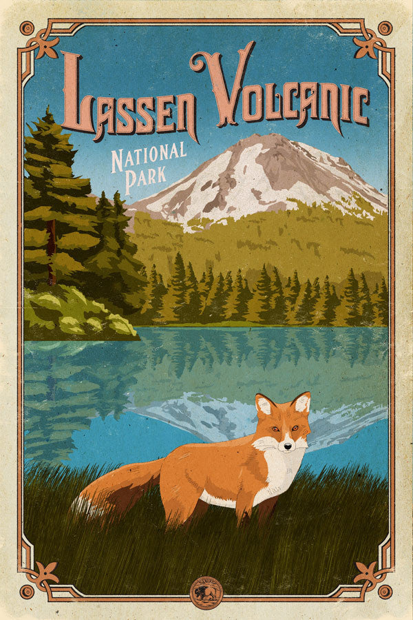 Lassen Volcanic National Park Poster