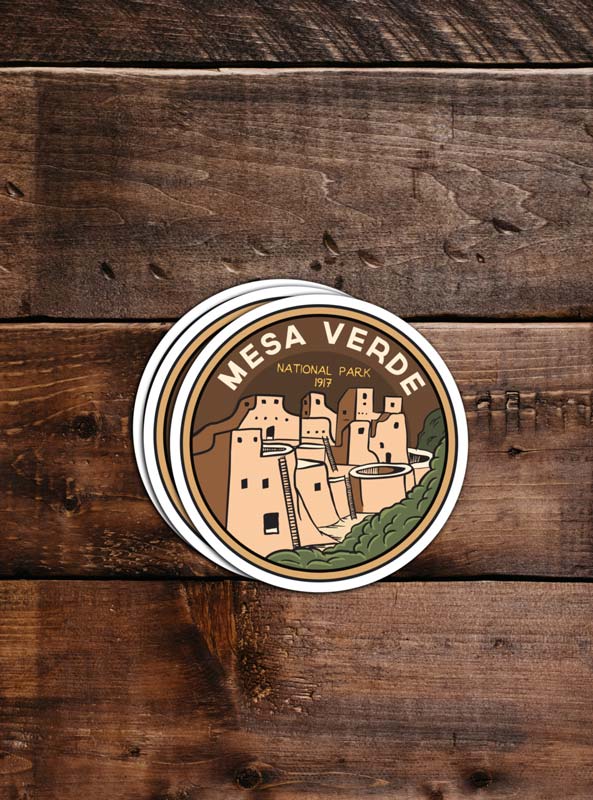 Mesa Verde National Park Sticker
