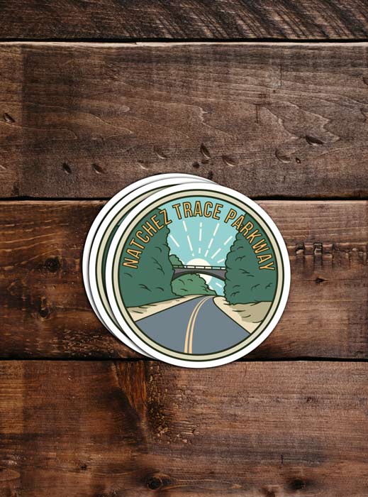 Natchez Trace Parkway Sticker