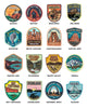 Embroidered iron on National Park patches, GET 5, 10, 20, 30 patches, choose your favorites from our NP Collection