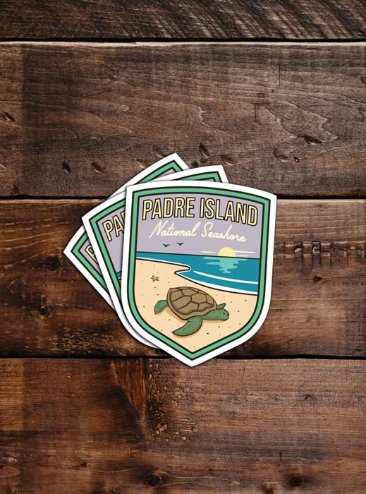 Padre Island National Seashore Sticker