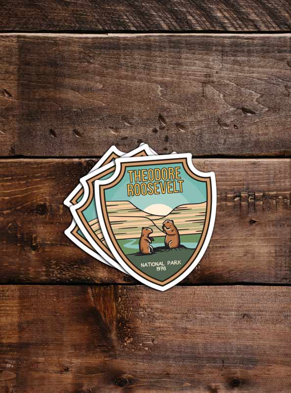 Theodore Roosevelt National Park Sticker