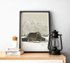 grand teton national park print