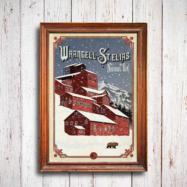 Wrangell St Elias National Park Poster