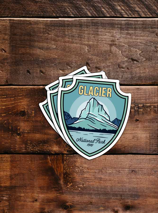 Glacier National Park Sticker