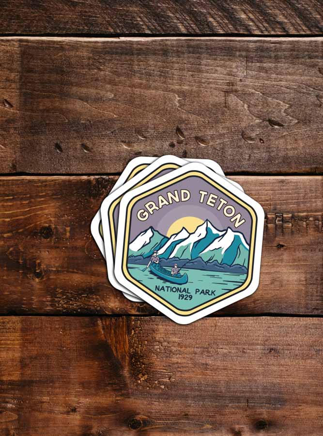 Grand Teton National Park Sticker