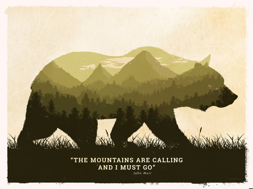 Grizzly Bear Poster