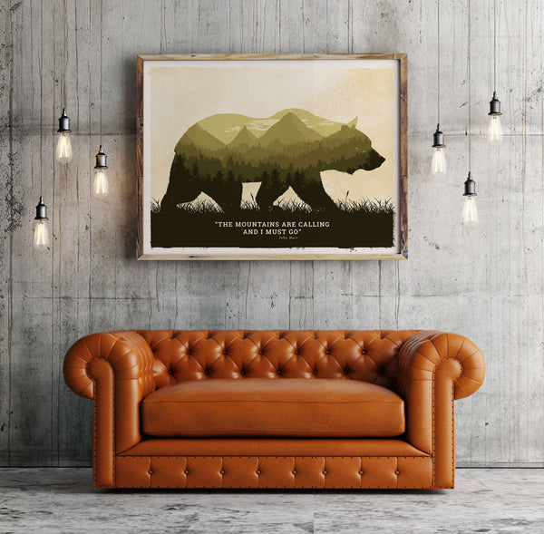 Grizzly Bear Poster