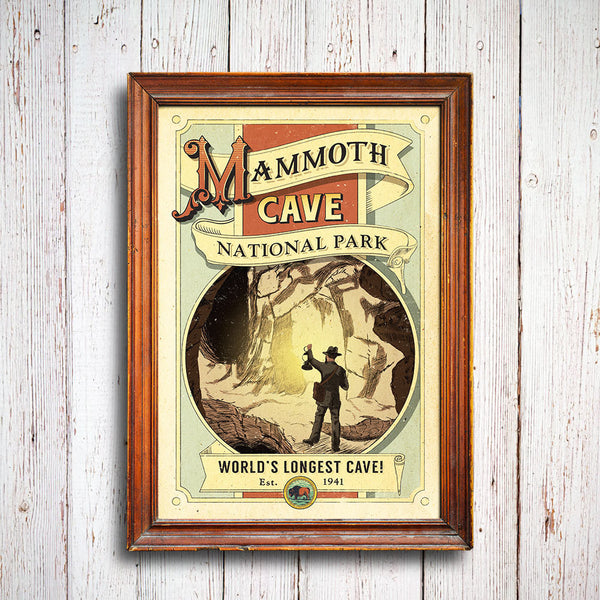 Mammoth Cave National Park Poster