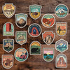 National Park Stickers, GET 3, 6, 10, 20, 30 or 63 Vinyls for Laptop, water bottle or car