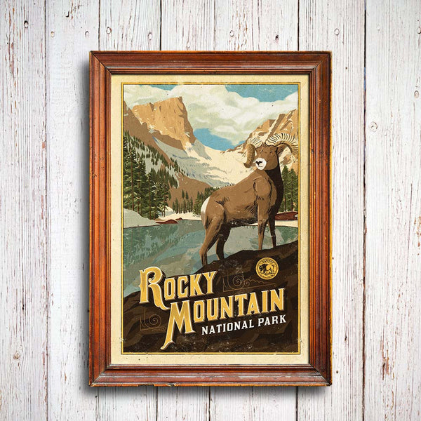 Rocky Mountain National Park Poster