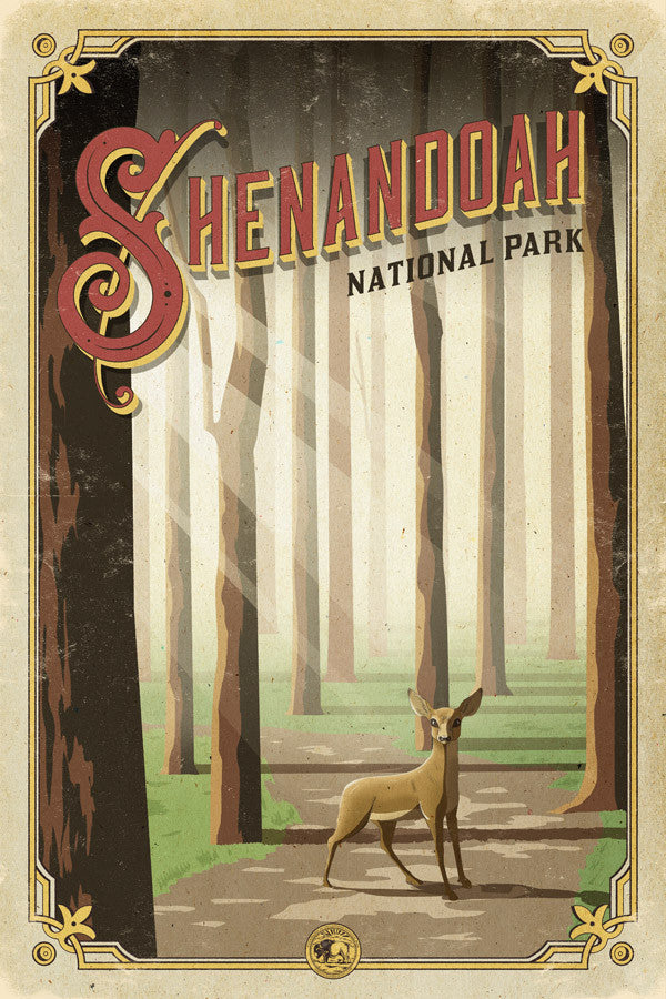 Shenandoah National Park Poster