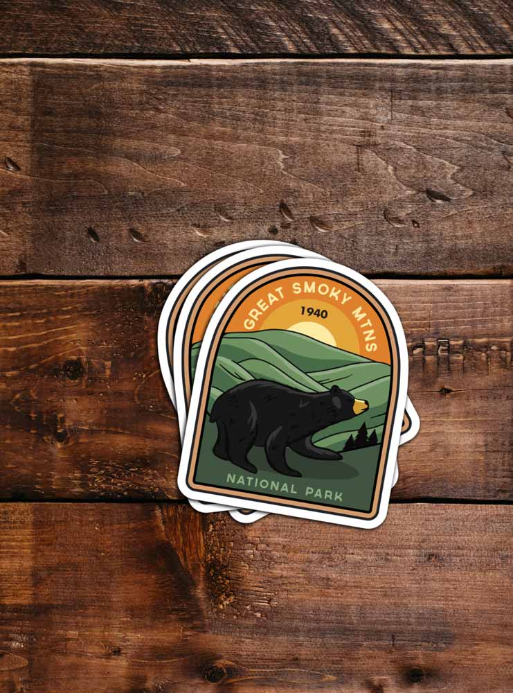 Great Smoky Mountains National Park Sticker