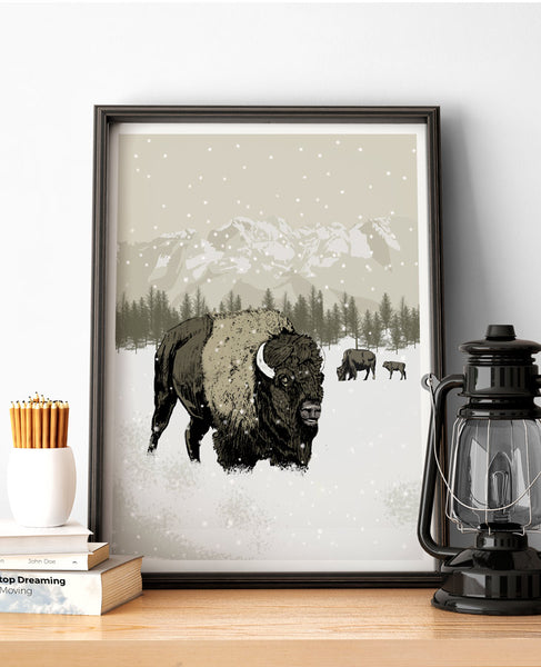 yellowstone national park poster