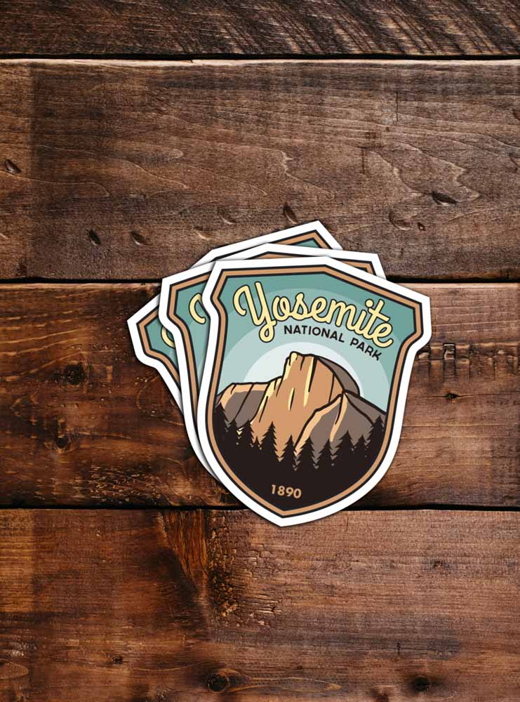 Yosemite National Park Sticker