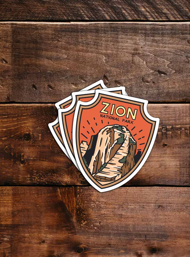 Zion National Park Sticker