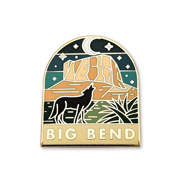 Big Bend  National Park Enamel Pin