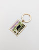 Great Smoky Mountains National Park Stamp Enamel Keychain