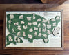 Cryptids of the United States Map