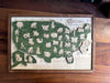 Cryptids of the United States Map