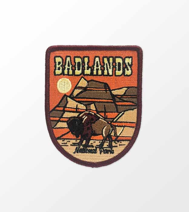Badlands National Park Embroidery Patch