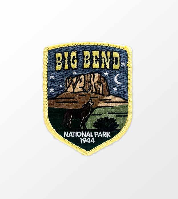 Big Bend National Park Embroidery Patch