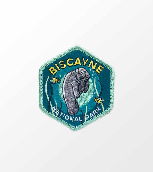 thumbnail image 2 of Biscayne National Park Florida Patch – Official Traveler Series 3 (Iron-On) 2 of 3